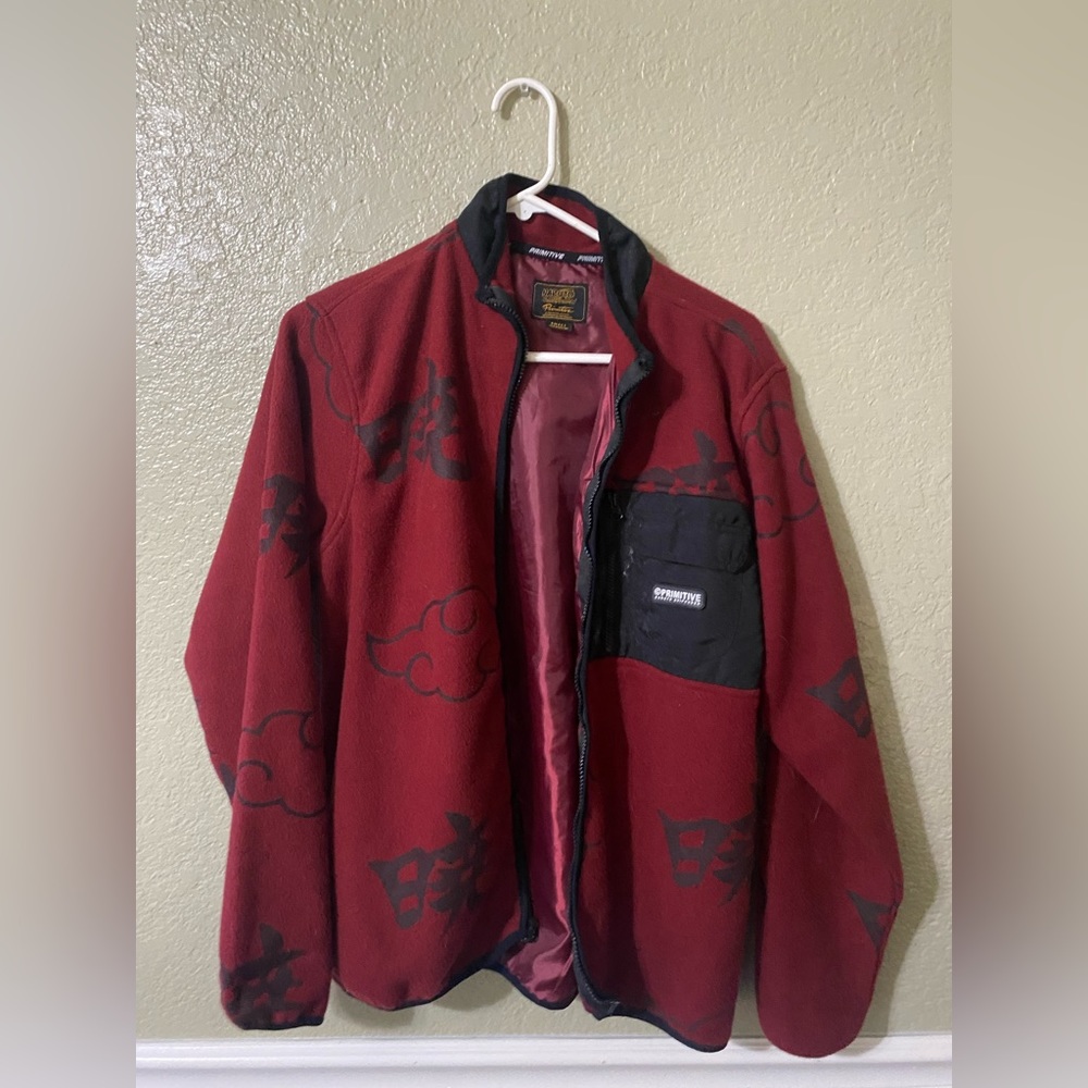 Primitive Naruto Akatsuki Bomber Jacket
